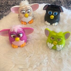 Vintage McDonald’s Furby set of four.